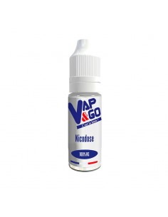 Booster de nicotine Nicodose 10ml Full VG (100%VG) Vap&Go