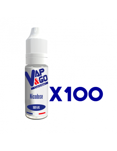 Pack 100 Booster Nicodose 100% VG Vap&Go