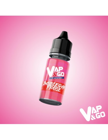 Bubble Gum Fraise - Arôme Vap&Go 30ml